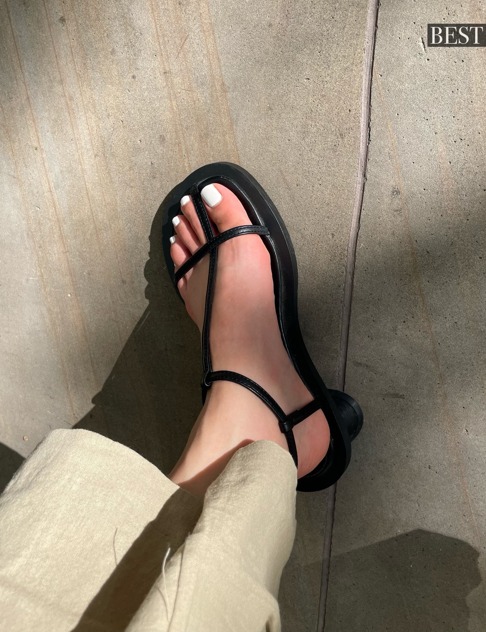 Carry T-strap sandal